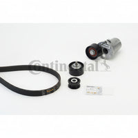 Multi Rib Belt Kit 6DPK1817K1 11282339110 11287800333 11287800345 11287800562 Compatible With BMW 3 (E90), 3 Convertible (E93), 5 (E60), X1 (E84), X3 (E83)  (CONTINENTAL)
