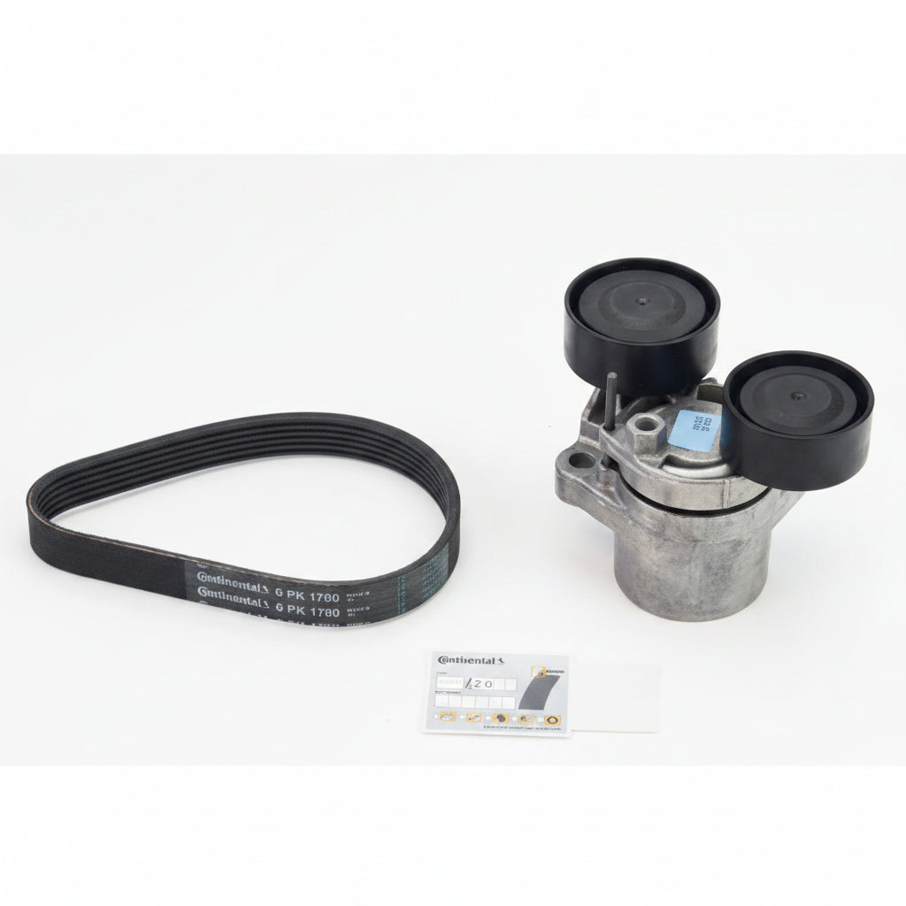 Multi Rib Belt Kit 6PK1780K2 Compatible With BMW 3 (E90) (CONTINENTAL)