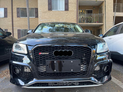 Front Bumper Bumper Kit FBK13 Compatible With Audi Q5 (2012-15) Upgrade Into RSQ5