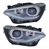 Complete Headlight Set Left 63117296913 & Right 63117296914 Compatible With BMW F20 F21 (2013-15)