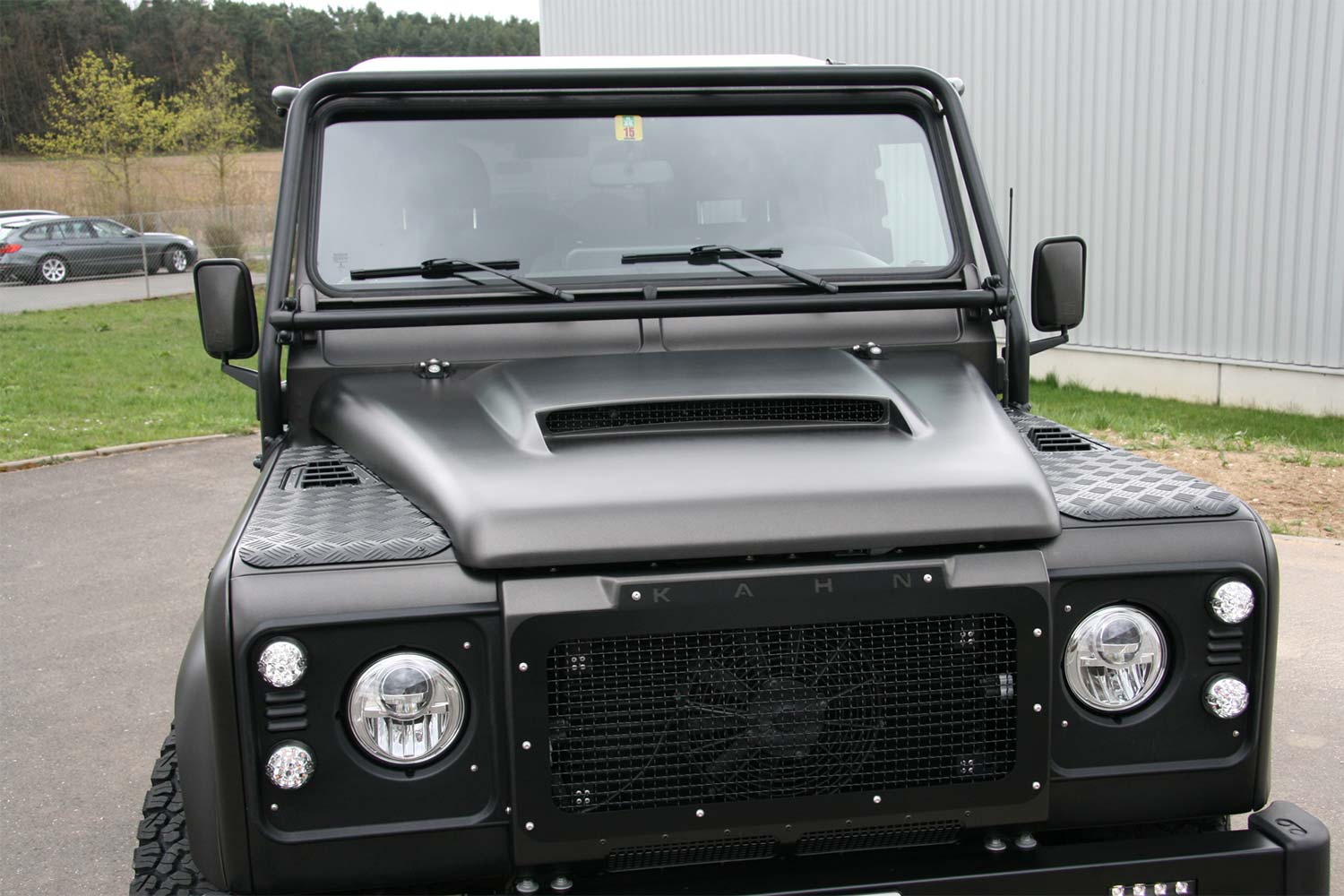 Steel Bonnet Hood Compatible With Land Rover Defender Classic