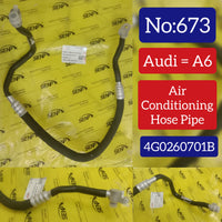 Air Conditioning Hose Pipe 4G0260701B Compatible With Audi A6 Tag No.673