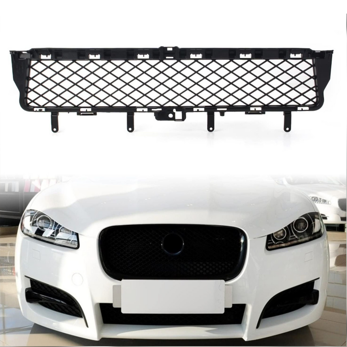 Front Bumper Lower Grill C2Z16174 Compatible With Jaguar XF (2012-2015) Tag No.30
