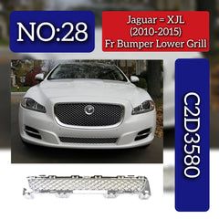 Front Bumper Lower Grill C2D3580 Compatible With Jaguar XJL (2010-2015) Tag No.28