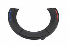 Black Rear Ac Rotary Outer Cover Trim Model B 61319195421-L 61319195421-R Compatible With BMW 5 Series F10 (2010-2018)