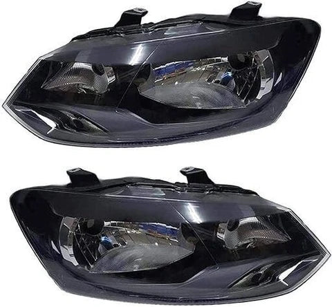 Head Light Set Left 6C1941005 & Right 6C1941006 Compatible With Volkswagen Polo (2014)