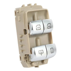 Mercedes-Benz S-CLASS W222 & E-CLASS W213 3 Pin Window Biege Switch Compatible with 213/222 2229051505 Tag-SW-15