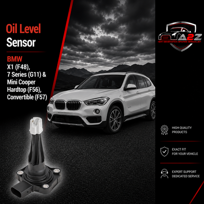Oil Level Sensor 12618638754 Compatible With BMW X1 (F48), 7 Seires (G11) & Mini Cooper Hardtop (F56), Convertible (F57)