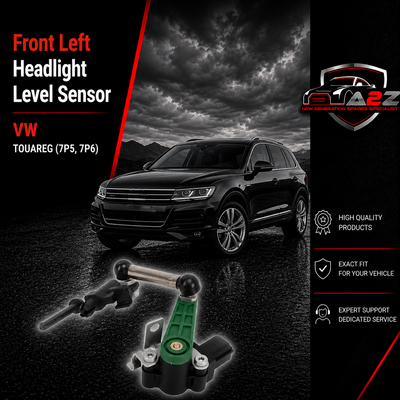 Front Left  Headlight Level Sensor 7P0616213 Compatible With VW TOUAREG (7P5, 7P6)