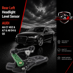 Rear Left Headlight Level Sensor 4H0941309C Compatible With AUDI A6 C7 4G2 & A7 & A8 D4 & Q5