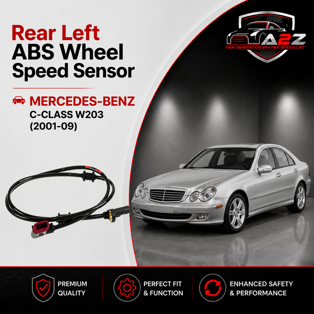 Rear Left  ABS Wheel Speed Sensor 2035401317 A2035401317 Compatible With MERCEDES-BENZ C-CLASS W203