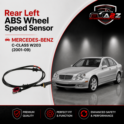 Rear Left  ABS Wheel Speed Sensor 2035401317 A2035401317 Compatible With MERCEDES-BENZ C-CLASS W203