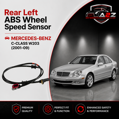 Rear Left  ABS Wheel Speed Sensor 2035401317 A2035401317 Compatible With MERCEDES-BENZ C-CLASS W203