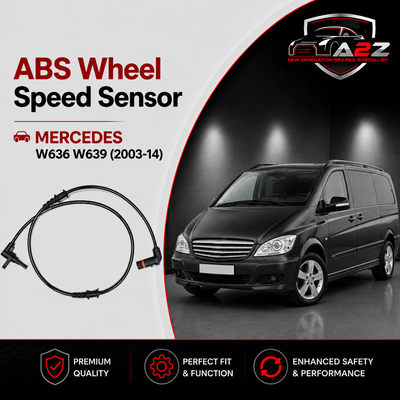 ABS Wheel Speed Sensor 6395401017 Compatible With Mercedes W636 W639