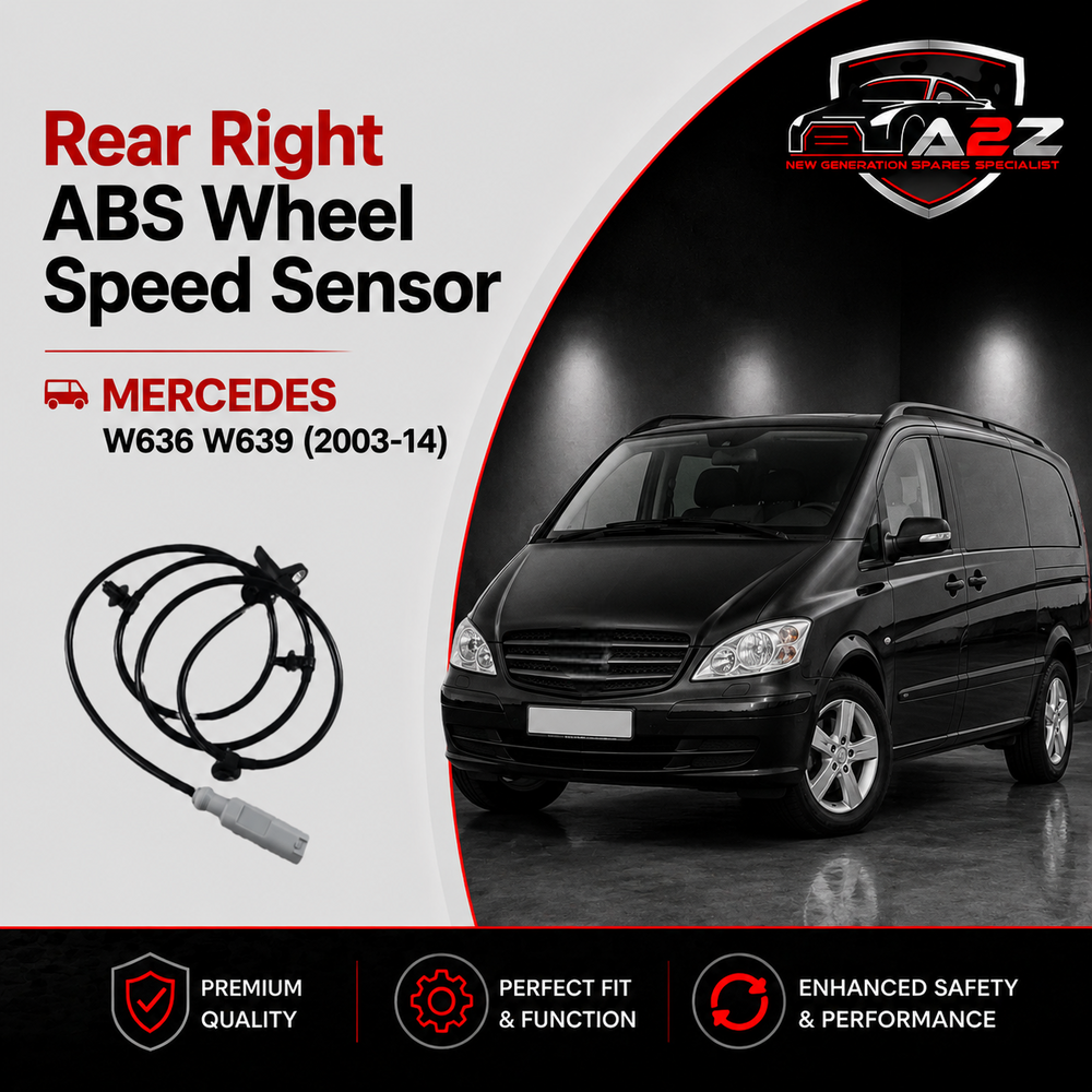 Rear Right ABS Wheel Speed Sensor 6394409834 Compatible With W636 W639