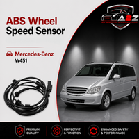 ABS Wheel Speed Sensor 4515400117 Compatible With Mercedes Benz W451