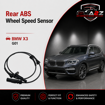 Rear ABS Wheel Speed Sensor 34526895659 Compatible With BMW X3 G01 G08