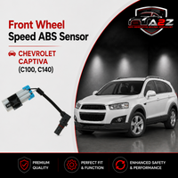 Front Wheel Speed ABS Sensor 19256115 96626078 4809313 Compatible With CHEVROLET CAPTIVA (C100, C140)