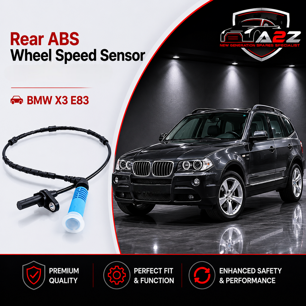 Rear ABS Wheel Speed Sensor 34523420331 Compatible With BMW X3 E83