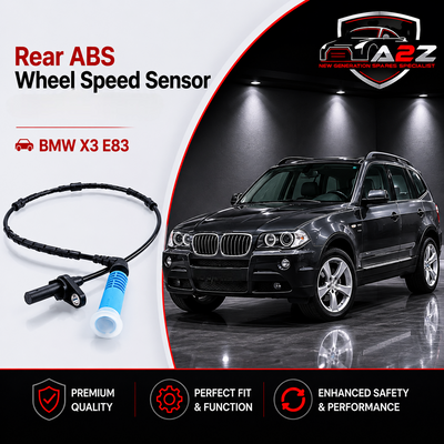 Rear ABS Wheel Speed Sensor 34523420331 Compatible With BMW X3 E83