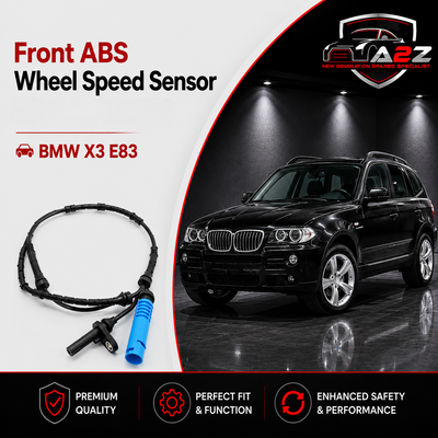 Front ABS Wheel Speed Sensor 34523420330 Compatible With BMW X3 E83