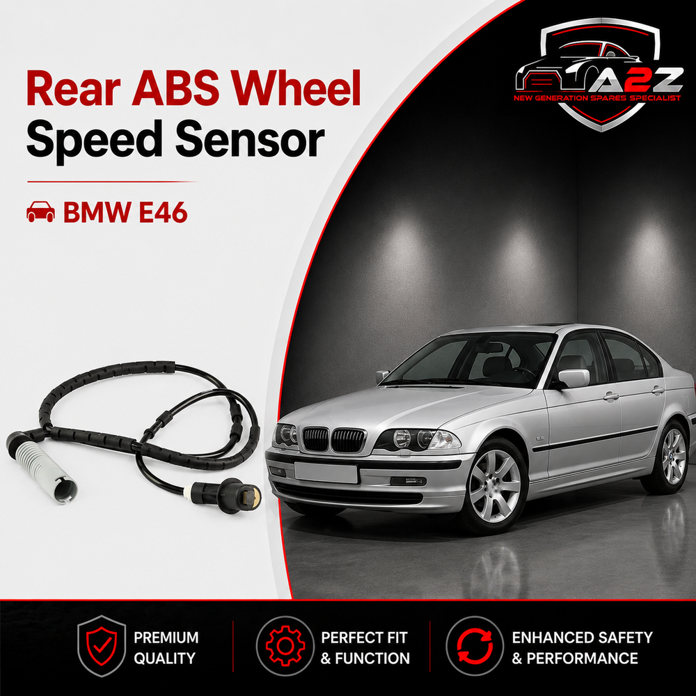 Rear ABS Wheel Speed Sensor 34521164652 Compatible With BMW E46
