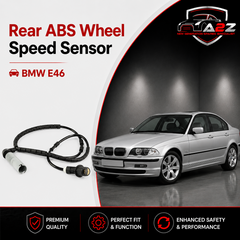 Rear ABS Wheel Speed Sensor 34521164652 Compatible With BMW E46