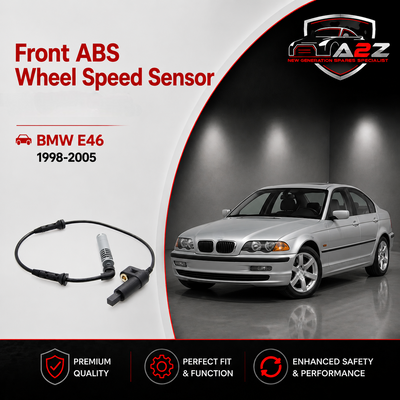 Front ABS Wheel Speed Sensor 34521164651 Compatible With BMW E46