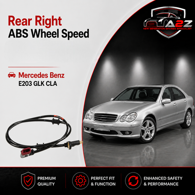 Rear Right  ABS Wheel Speed Sensor 2035401417 Compatible With Mercedes Benz W203 CLA CLK