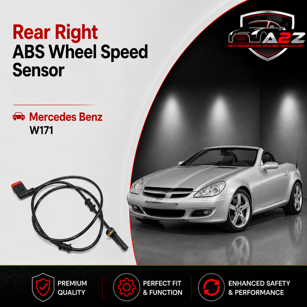 Rear Right ABS Wheel Speed Sensor 1715400217 Compatible With Mercedes Benz W171