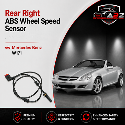 Rear Right ABS Wheel Speed Sensor 1715400217 Compatible With Mercedes Benz W171