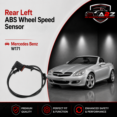 Rear Left ABS Wheel Speed Sensor 1715400117 Compatible With Mercedes Benz W171