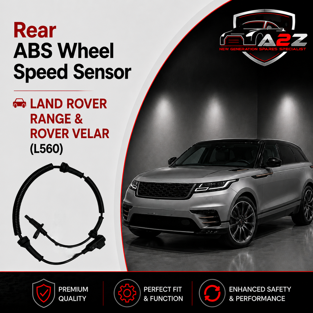 Rear ABS Wheel Speed Sensor LR090859 & T4A2784 LR062671 LR072107 FK722C190AC FK722C190AE HK832C190AA Compatible With LAND ROVER RANGE & ROVER VELAR (L560)