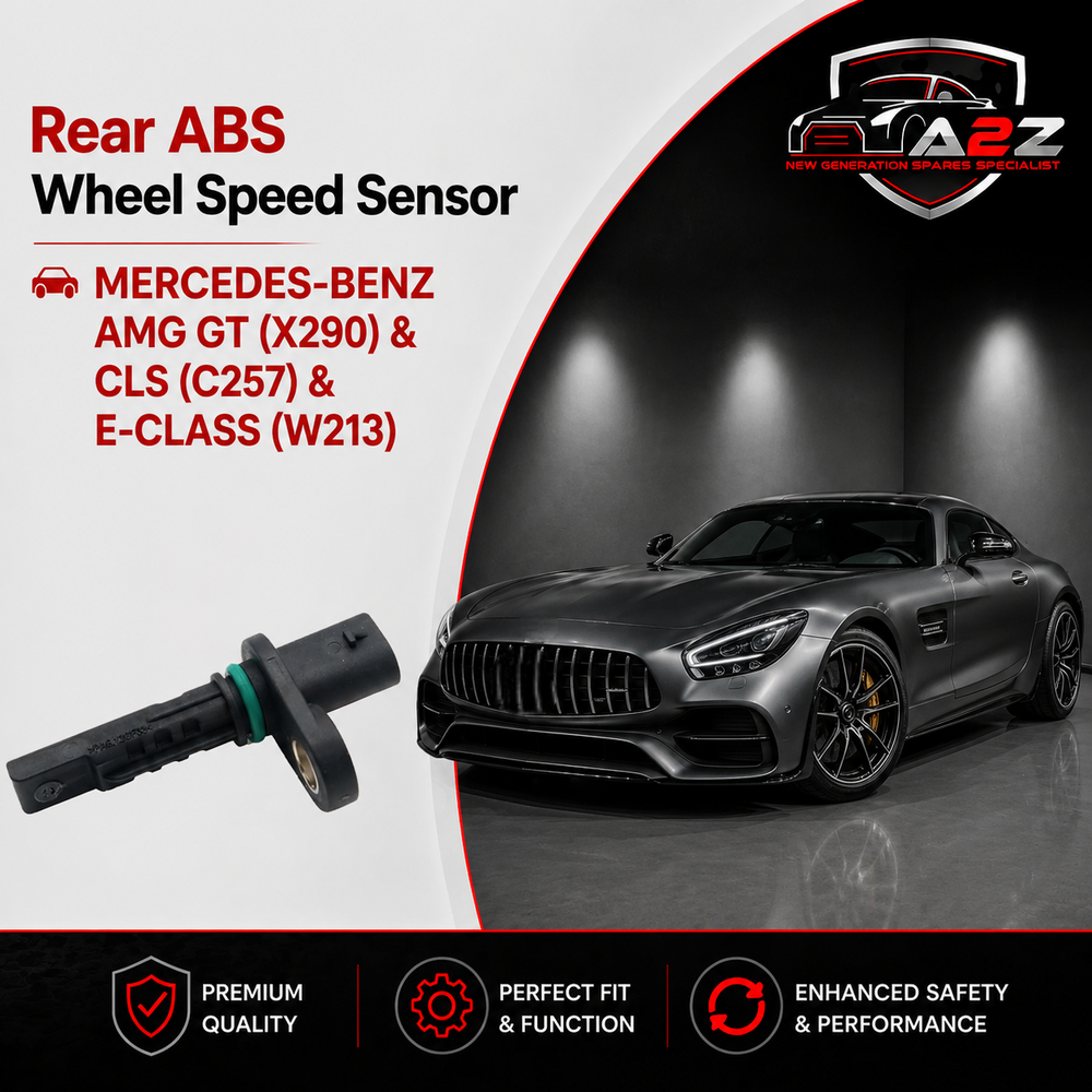 Rear ABS Wheel Speed Sensor  2139051403 & A2139051403 2139050601 A2139050601 A2139051403 A2139052104 Compatible With  MERCEDES-BENZ AMG GT (X290) & CLS (C257) & E-CLASS (W213)