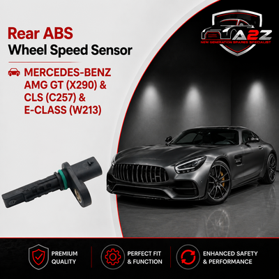 Rear ABS Wheel Speed Sensor  2139051403 & A2139051403 2139050601 A2139050601 A2139051403 A2139052104 Compatible With  MERCEDES-BENZ AMG GT (X290) & CLS (C257) & E-CLASS (W213)
