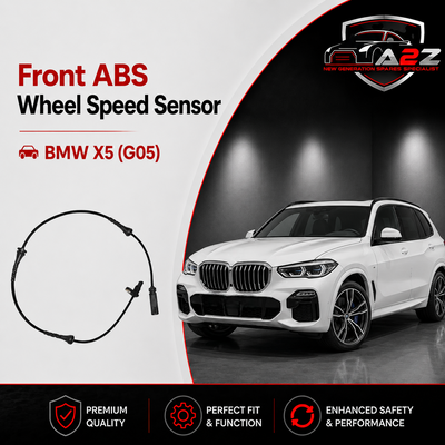 Front ABS Wheel Speed Sensor 34526878159 34526895655 Compatible With BMW X5 (G05, F95) & X5 Van (G05) & X6 (G06, F96) & X7 (G07)