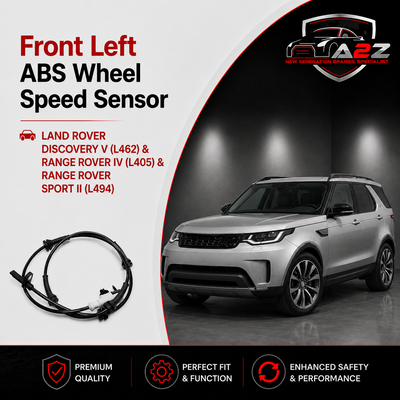 Front Left ABS Wheel Speed Sensor LR081610 HPLA2C204BA  Compatible With LAND ROVER DISCOVERY V (L462) & RANGE ROVER IV (L405) & RANGE ROVER SPORT II (L494)
