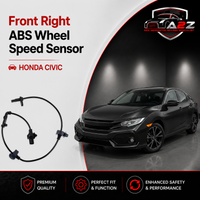 Front Right ABS Wheel Speed Sensor 57450SNA003 57450SNA013 Compatible With HONDA CIVIC