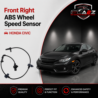 Front Right ABS Wheel Speed Sensor 57450SNA003 57450SNA013 Compatible With HONDA CIVIC