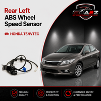 Rear Left ABS Wheel Speed Sensor 57475TF003 Compatible With HONDA T5/IVTEC