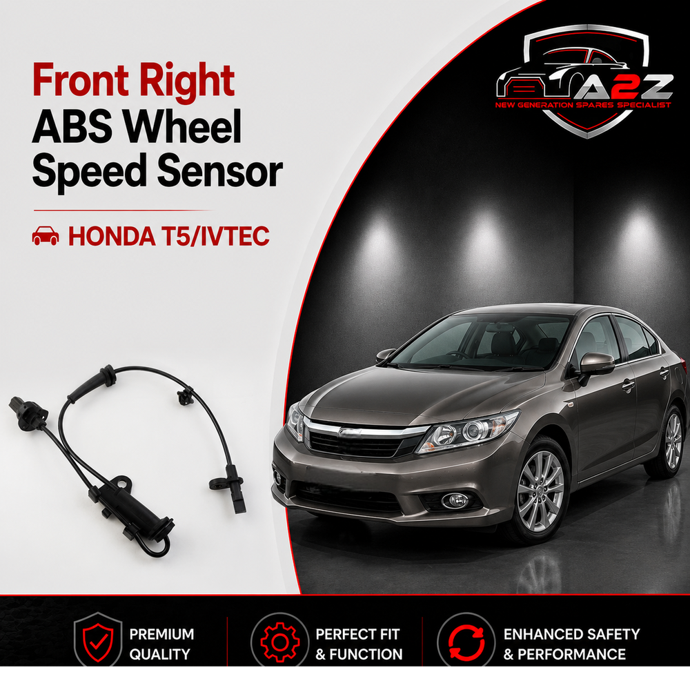 Front Right ABS Wheel Speed Sensor 57450TF003 Compatible With HONDA T5/IVTEC