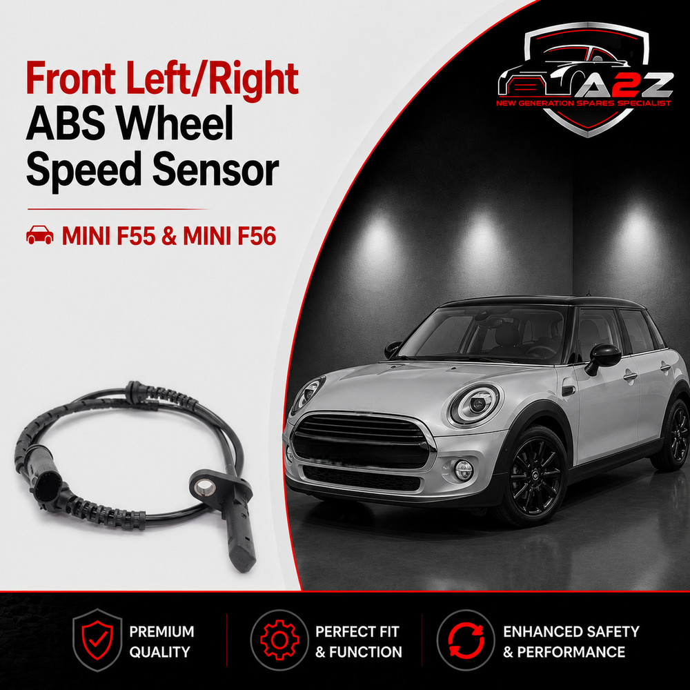 Front Left/Right ABS Wheel Speed Sensor 34526850761 34526858468 Compatible With MINI F55  & MINI F56