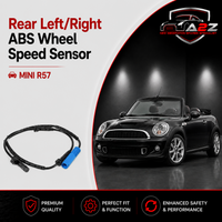 Rear Left/Right ABS Wheel Speed Sensor 34526756385 Compatible With MINI R57