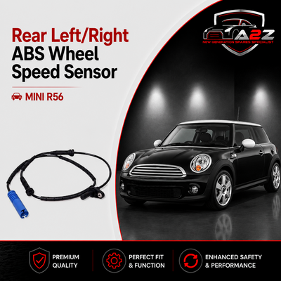 Rear Left/Right ABS Wheel Speed Sensor 34526773020 34526793820 34526851501 Compatible With MINI R56