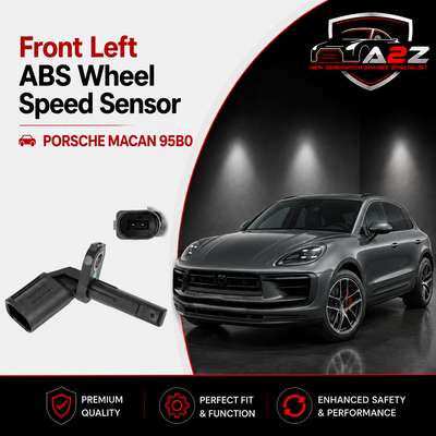 Front Left ABS Wheel Speed Sensor 95B927803 95B927803A 95B927803B Compatible With PORSCHE MACAN 95B0