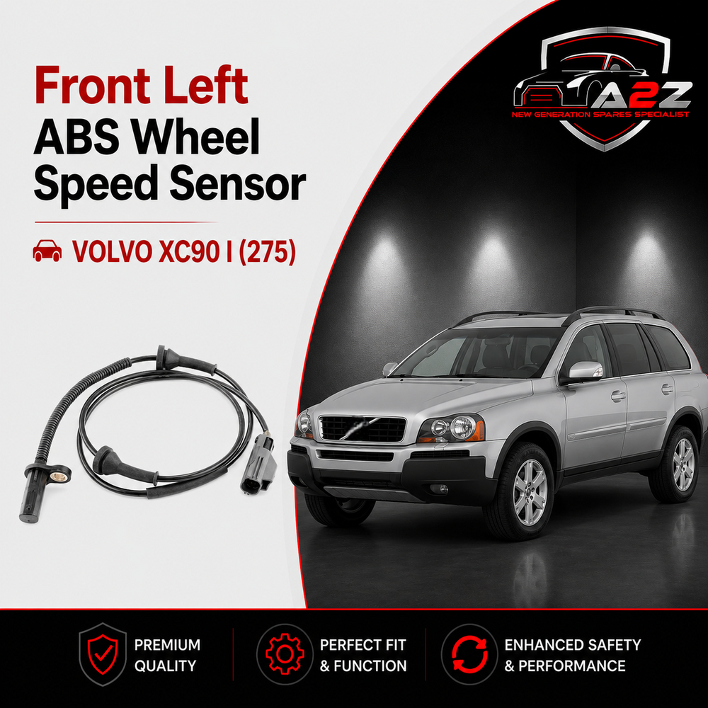 Front Left ABS Wheel Speed Sensor 30682479 30773737 31423607 8634237 Compatible With VOLVO XC90 I (275)