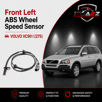 Front Left ABS Wheel Speed Sensor 30682479 30773737 31423607 8634237 Compatible With VOLVO XC90 I (275)
