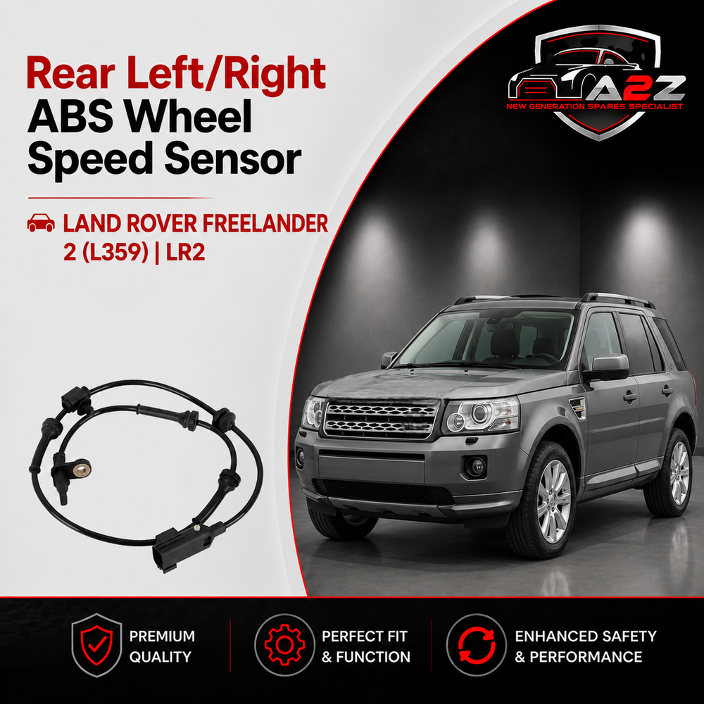 Rear Left/Right ABS Wheel Speed Sensor 6G9N2B372BC 6G9N2B372BD LR001057 Compatible With LAND ROVER FREELANDER 2 (L359) | LR2