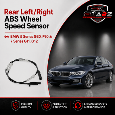 Rear Left/Right ABS Wheel Speed Sensor 34526859584 34526874638 Compatible With BMW 5 Series G30, F90 & 7 Series G11, G12