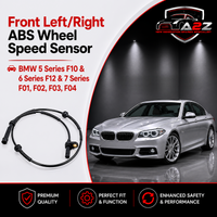 Front Left/Right ABS Wheel Speed Sensor 34526775863 34526782099 34526853859 Compatible With BMW 5 Series F10 &  6 Series F12 & 7 Series F01, F02, F03, F04